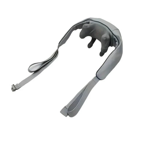 Electric Neck Massager, Portable Smart Cervical Massage-Grey-0